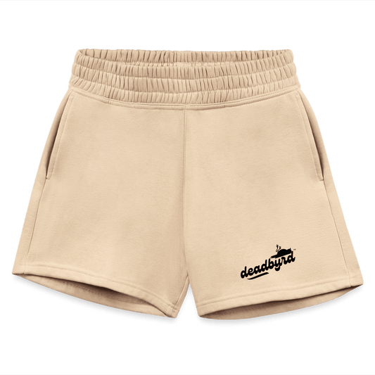 Deadbyrd Recycled Polyester Women's Jogger Shorts - nude