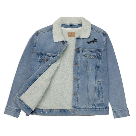 Deadbyrd Denim Sherpa Jacket- Denim Deadbyrd