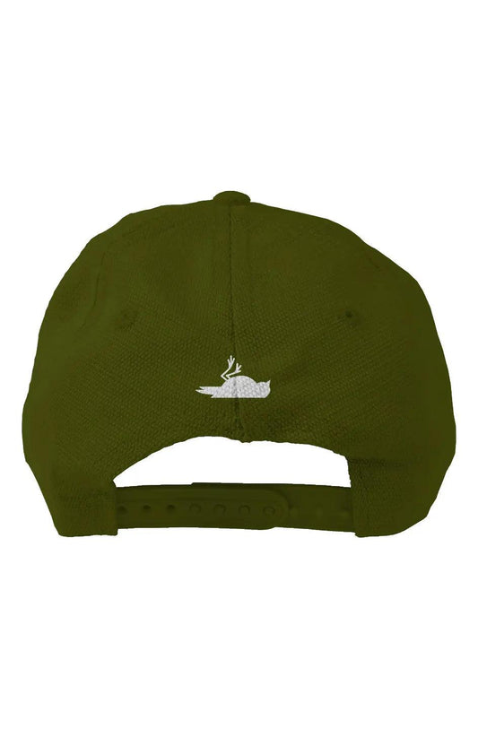 Deadbyrd Logo Hemp-made Cap- Olive - Deadbyrd