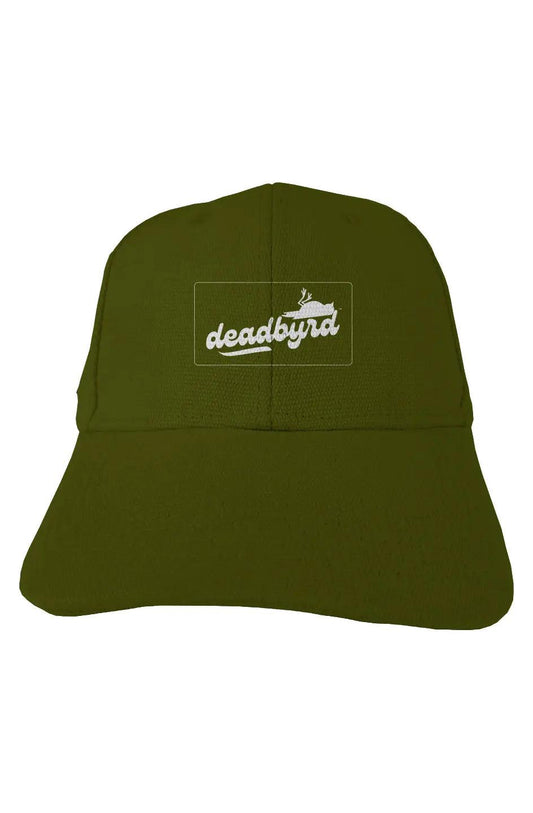 Deadbyrd Logo Hemp-made Cap- Olive - Deadbyrd