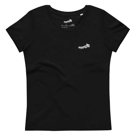 Deadbyrd Logo Women's Organic Cotton Fitted T-Shirt Deadbyrd