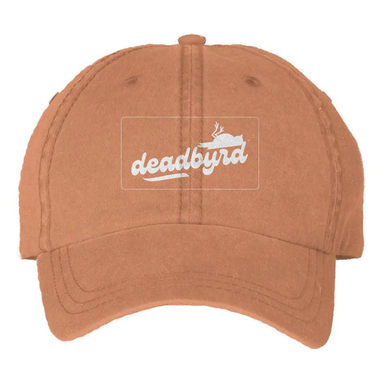 Deadbyrd Pigment Dyed Cap- Texas Orange - Deadbyrd