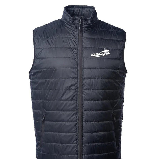 Deadbyrd Puffer Vest- Black - Deadbyrd