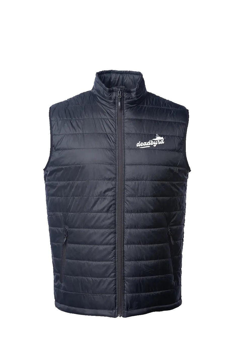 Deadbyrd Puffer Vest- Black - Deadbyrd