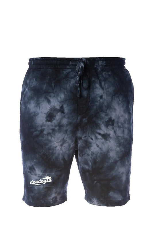 Deadbyrd Radiant Ripple Tie Dye Fleece Shorts - Deadbyrd