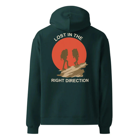 Deadbyrd Right Direction Oversized hoodie Deadbyrd