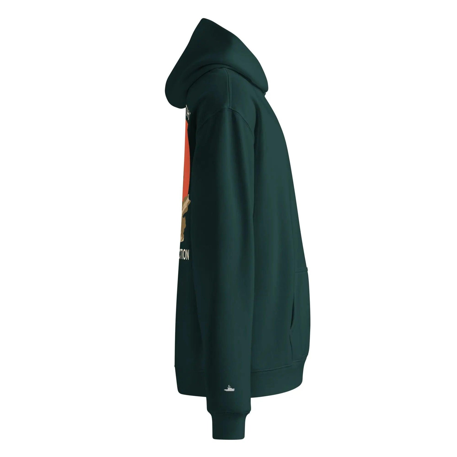 Deadbyrd Right Direction Oversized hoodie Deadbyrd