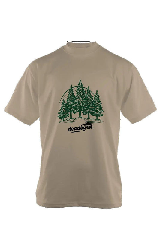 Evergreen Escape Oversized Thick T-Shirt - Deadbyrd