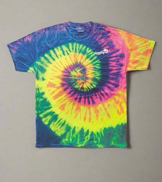 Tie-Dye Neon Explorer Tee - Deadbyrd